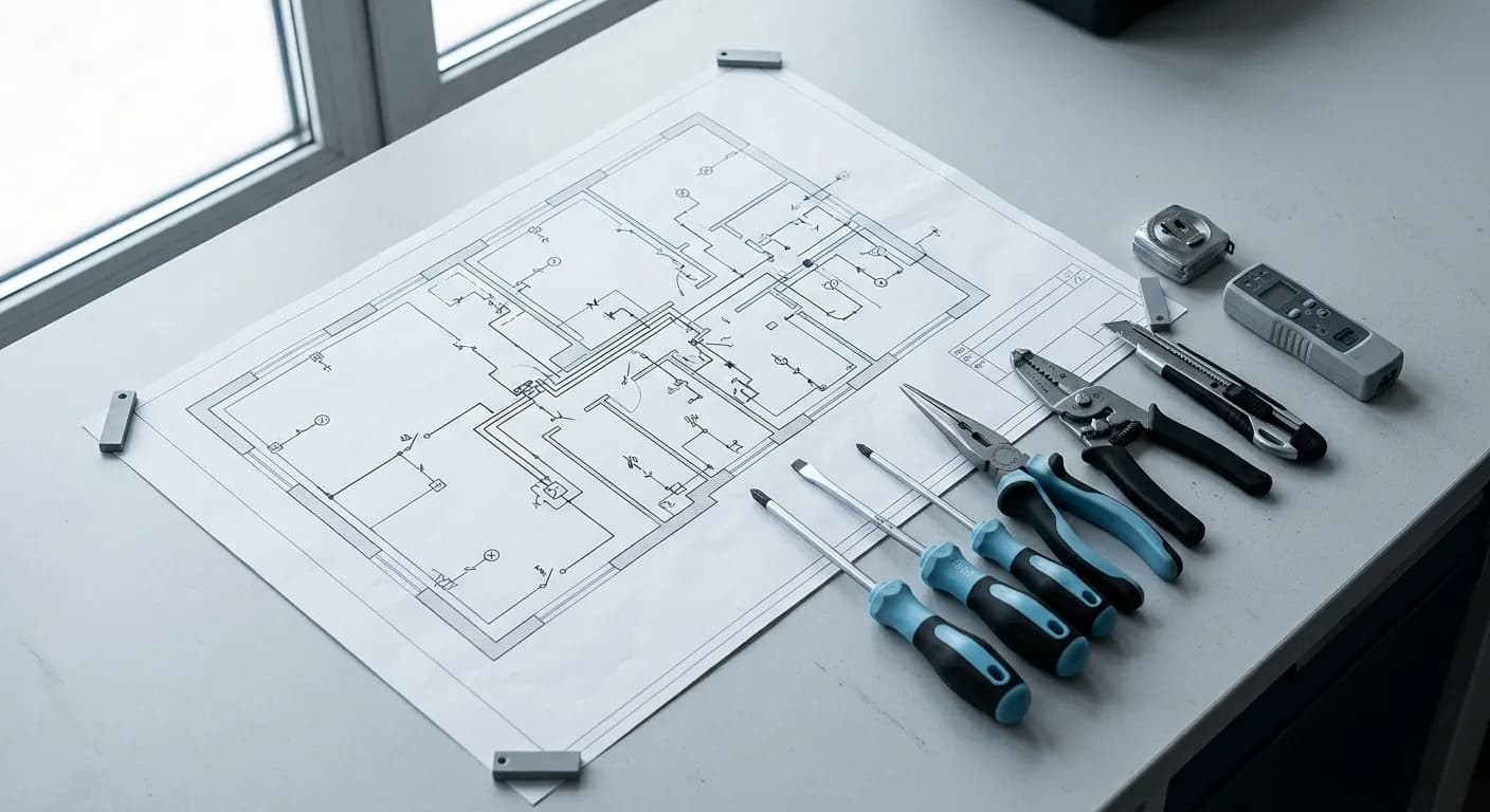 Plan d'installation et outillage